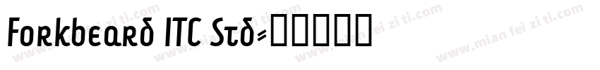Forkbeard ITC Std字体转换